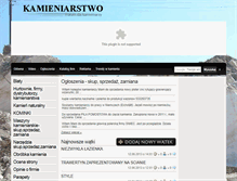 Tablet Screenshot of forum.kamieniarstwo.com.pl